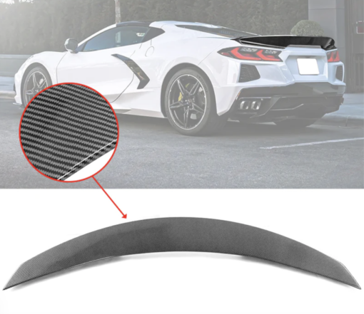 Chevy Corvette C8 Rear DuckTail Spoiler