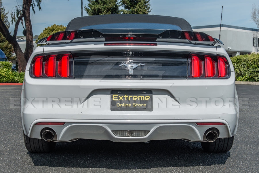 Second image of 2015 - 23 Mustang GT350 Smoked Tinted Rear Wicker Bill