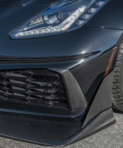 2014 - 19 C7 ZR1 Corvette Carbon Fiber Front Vent Brows Insert