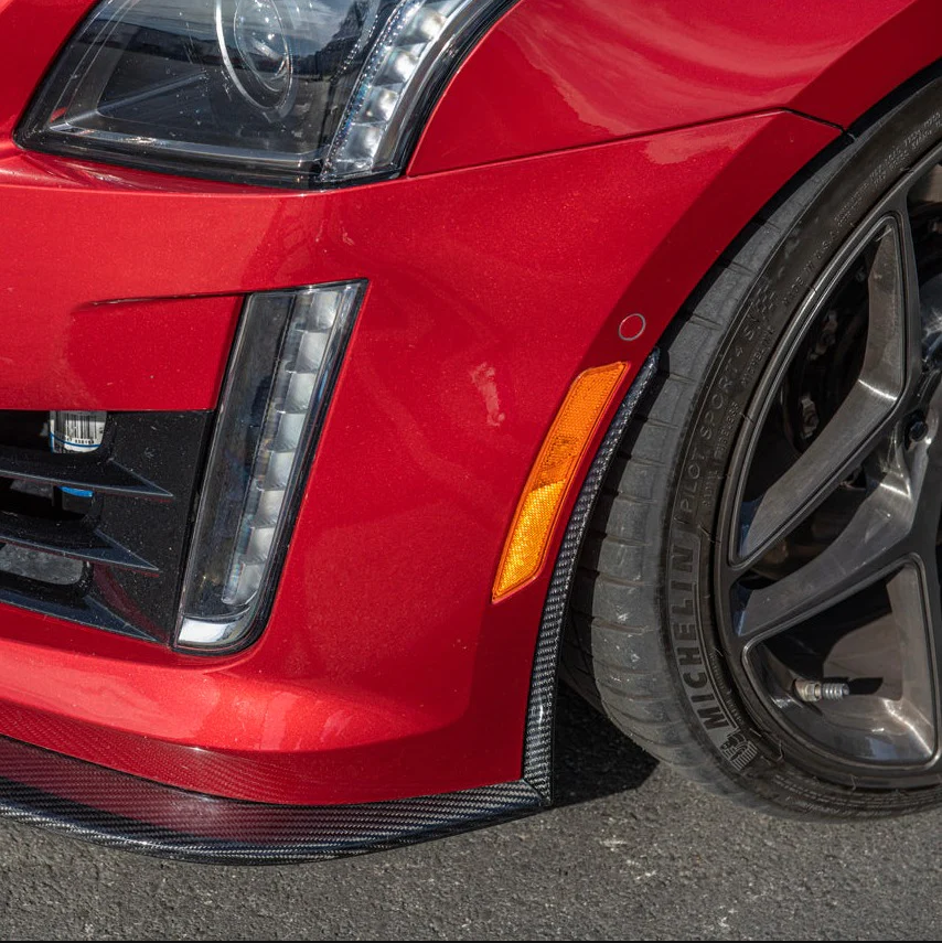 2016 - 19 CTS-V Carbon Fiber Front Side Wheel Arch - Next-Gen Speed