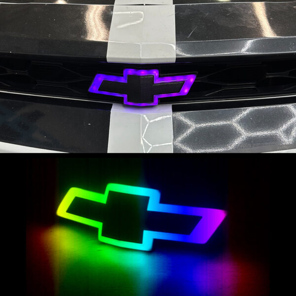 2016 - 24 Camaro Front RGB Flow Glowtie Emblem