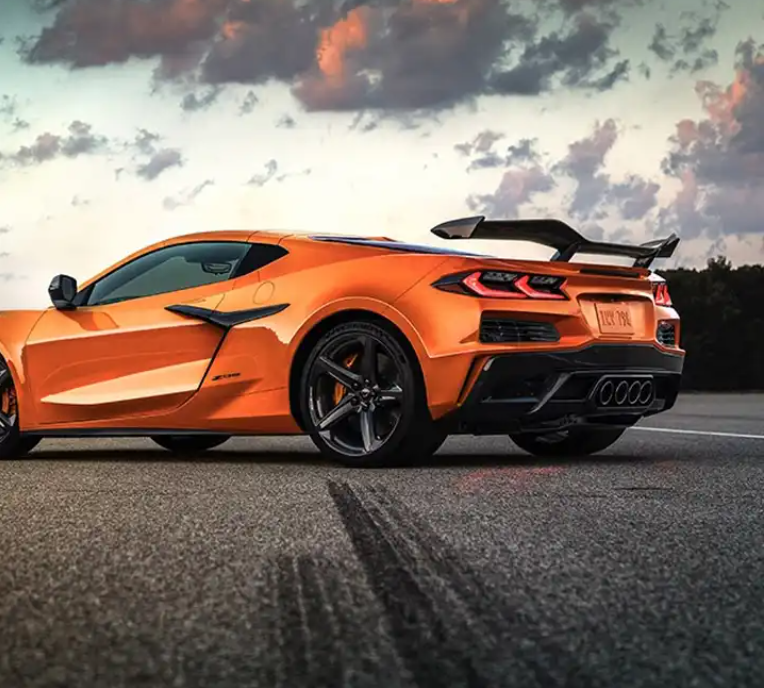 C8 Corvette Z06 Z07 Carbon Fiber High Wing Spoiler | Carbon