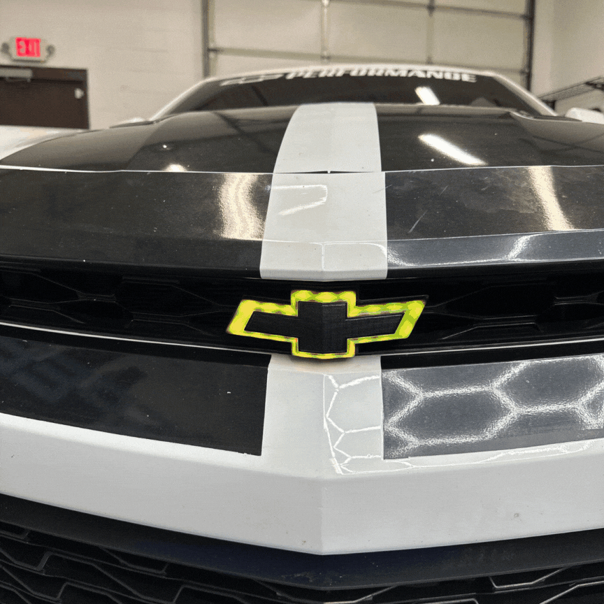 2016 - 24 Camaro Front RGB Flow Glowtie Emblem 2016 - 24 Camaro Front RGB Flow Glowtie Emblem