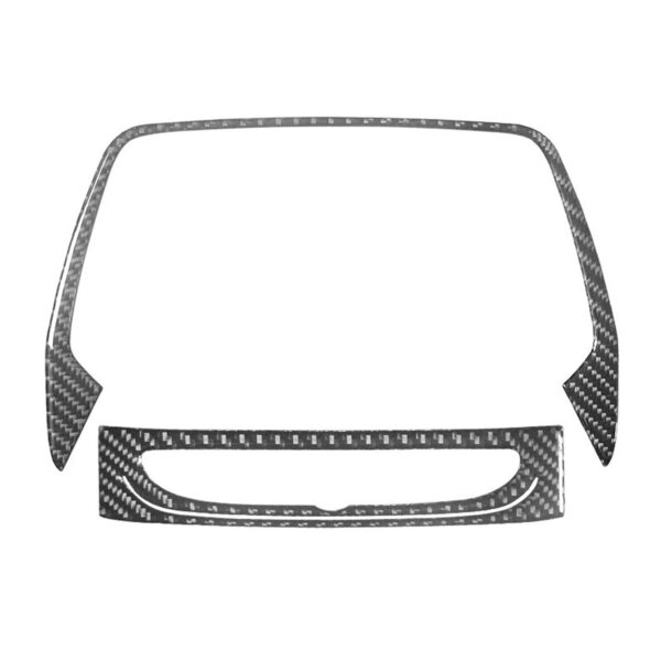 Second image of 2016 - 24 Camaro Real Soft Carbon Fiber 8" Radio Screen Insert Trim Cover | Next-Gen Carbon