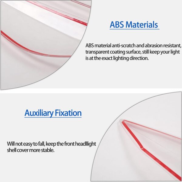 Second image of C8 Corvette Clear Head Light Protective Covers | Next-Gen Speed