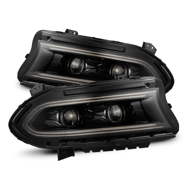 2015 - 23  Charger LUXX-Series Alpha-Black LED Projector Headlights