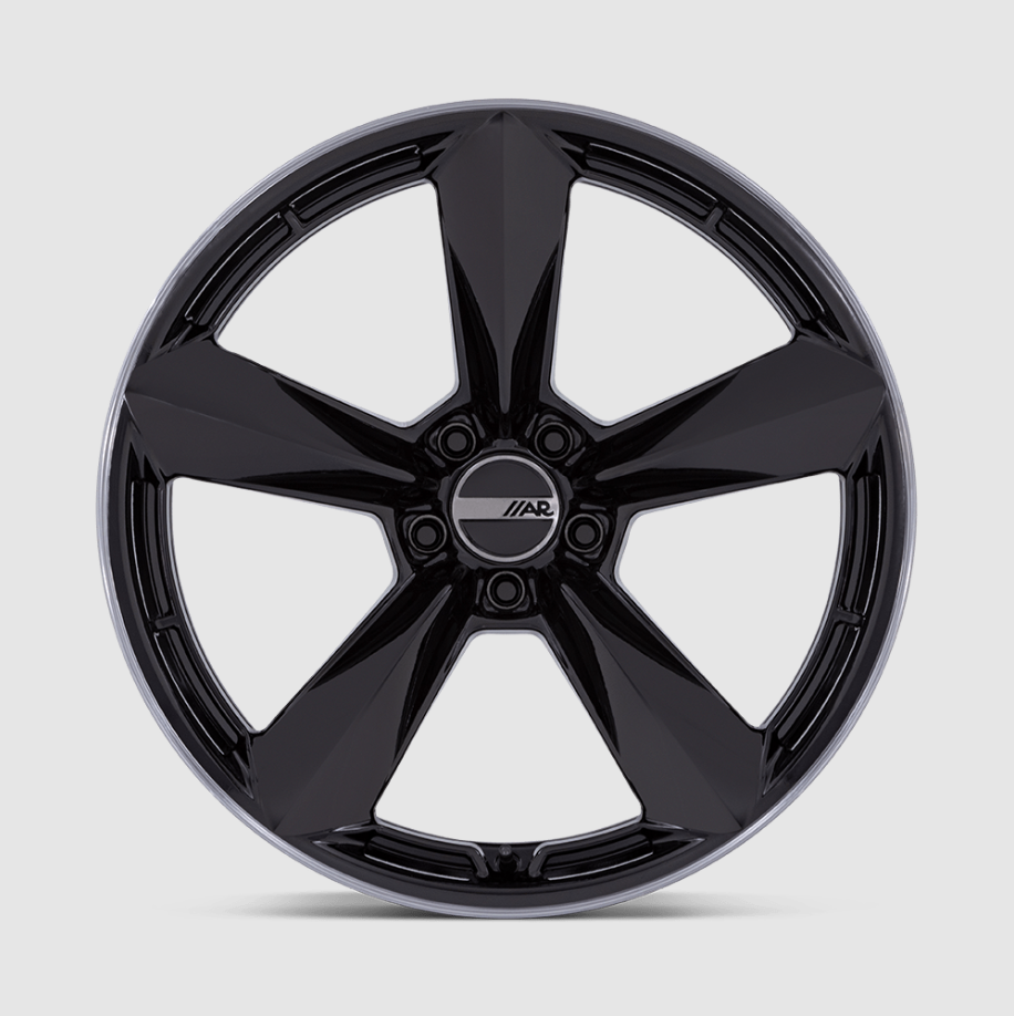 Challenger / Charger Widebody Gloss Black W/ DDT Lip 20" American Racing TTF Rims