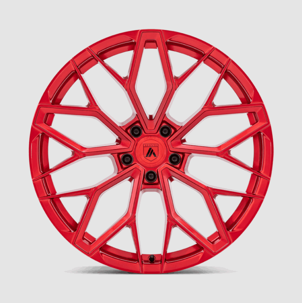 Challenger / Charger Widebody Candy Red 20″ Asanti Mogul 5 Rims