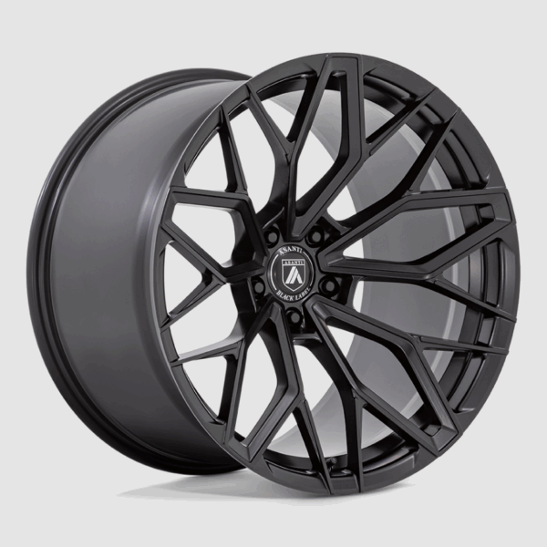 Second image of Challenger / Charger Widebody Satin Black 20″ Asanti Mogul 5 Rims
