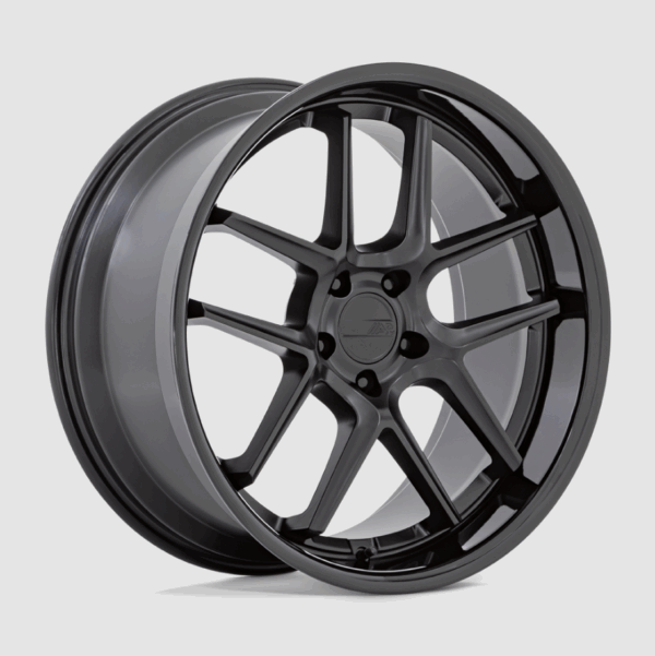 Second image of Challenger / Charger Widebody Matte Black w/ Gloss Black Lip 20" American Racing AR942 Rims