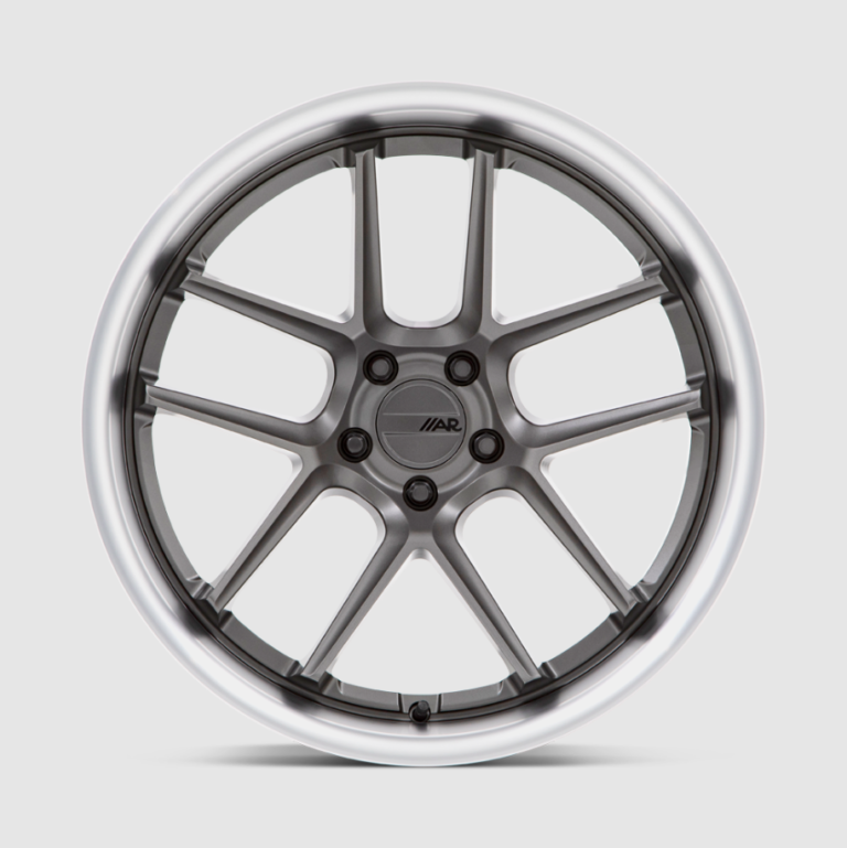 Challenger / Charger Widebody Matte Gunmetal w/ Machined Lip 20" American Racing AR942 Rims
