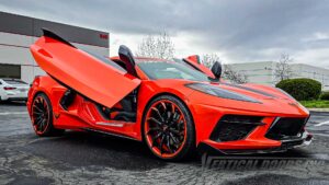 C8 Corvette ZLR Doors Conversion Hinge Kit