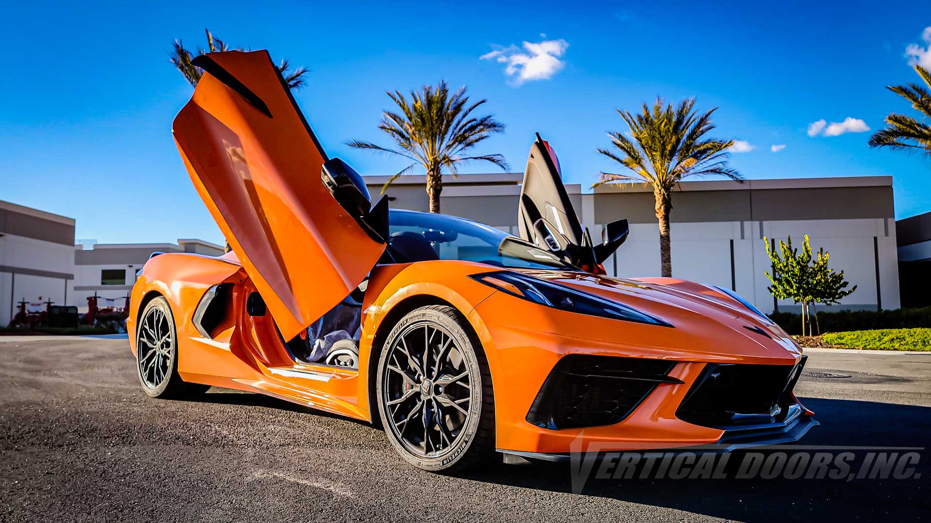 2023 - 24 C8 Corvette Z06 Vertical Doors Conversion Hinge Kit