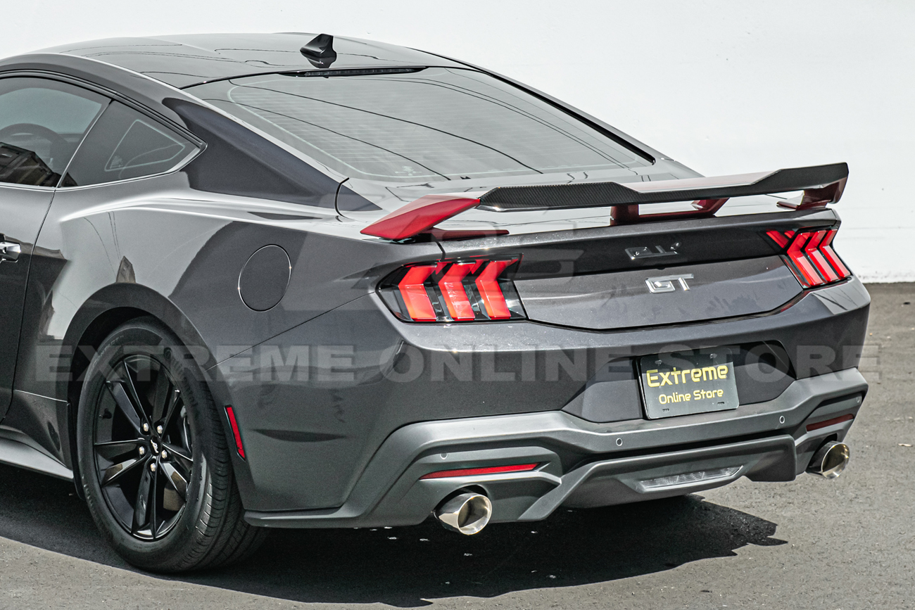 Second image of 2024+ Mustang S650 Carbon Fiber Wickerbill Extension
