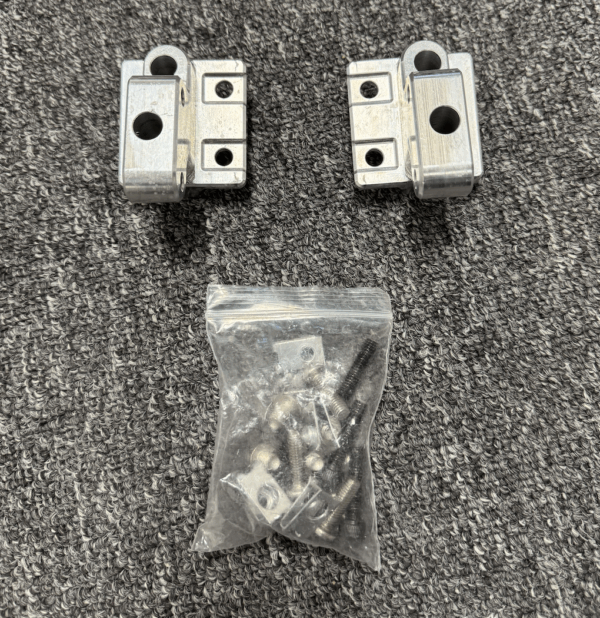 C8 Corvette Z06 OEM GM Z07 Top Chassis Mount Kit for Z07 Rear Spoiler Wing