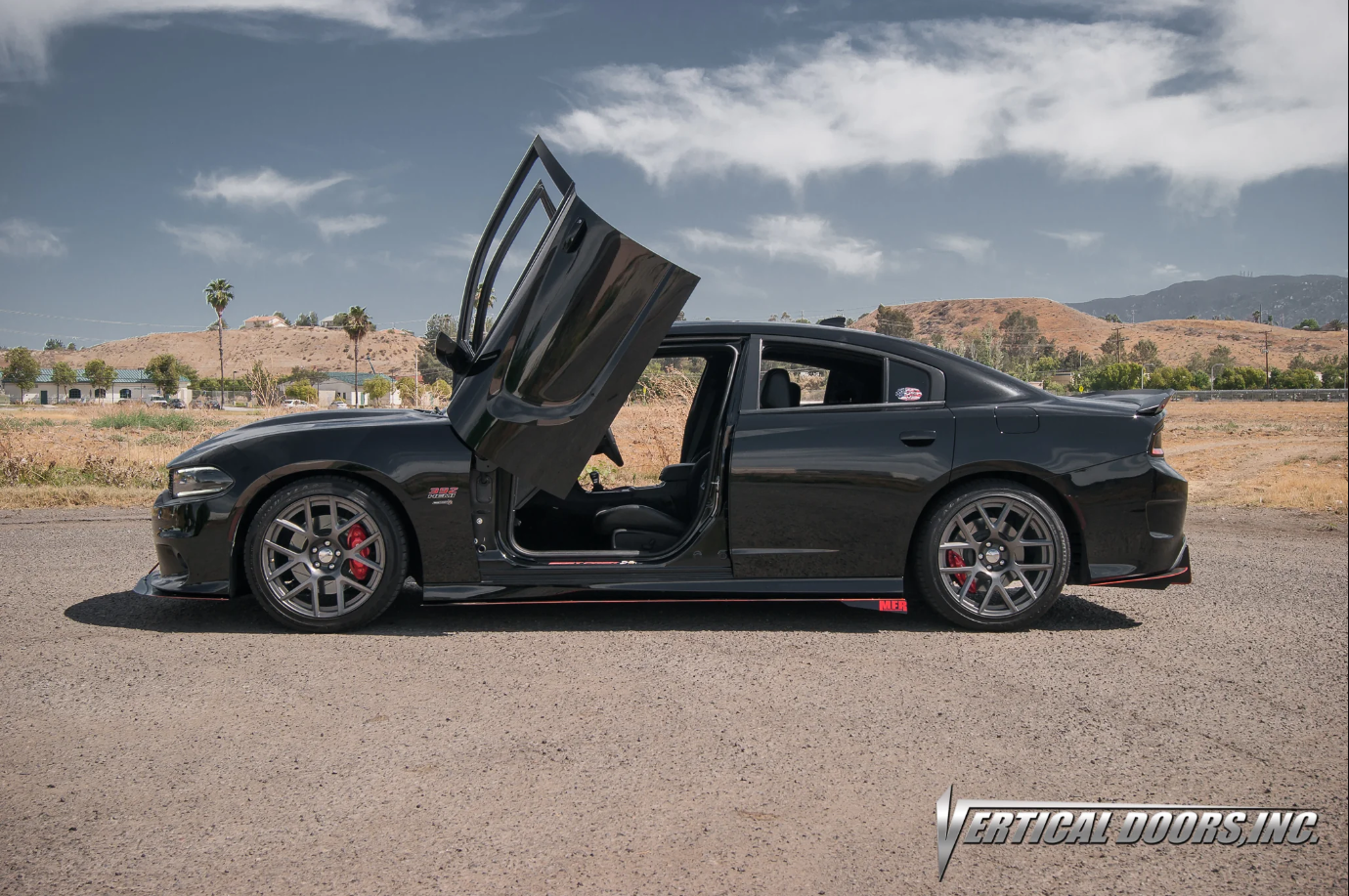 Second image of 2011 - 23 Charger Vertical Front Doors Kit Conversion Hinge Kit