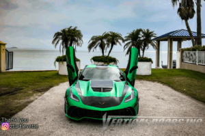 2014 - 19 C7 Corvette Vertical Doors Conversion Hinge Kit