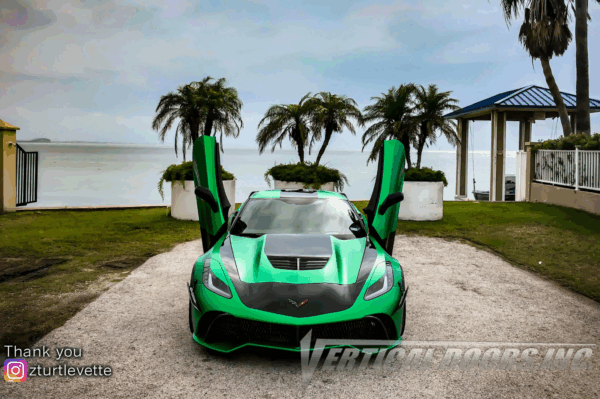 2014 - 19 C7 Corvette Vertical Doors Conversion Hinge Kit