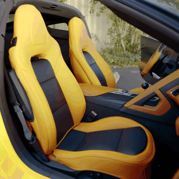 Second image of 2014 - 19 C7 Corvette Premium Custom Leather Seat Covers