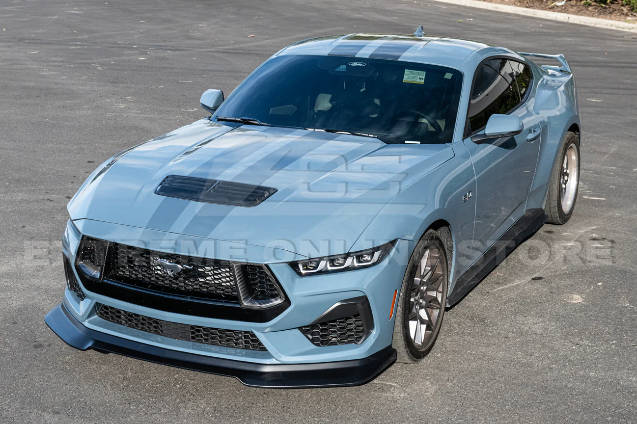 Second image of 2024+ Mustang S650 Carbon Fiber Hood Vent