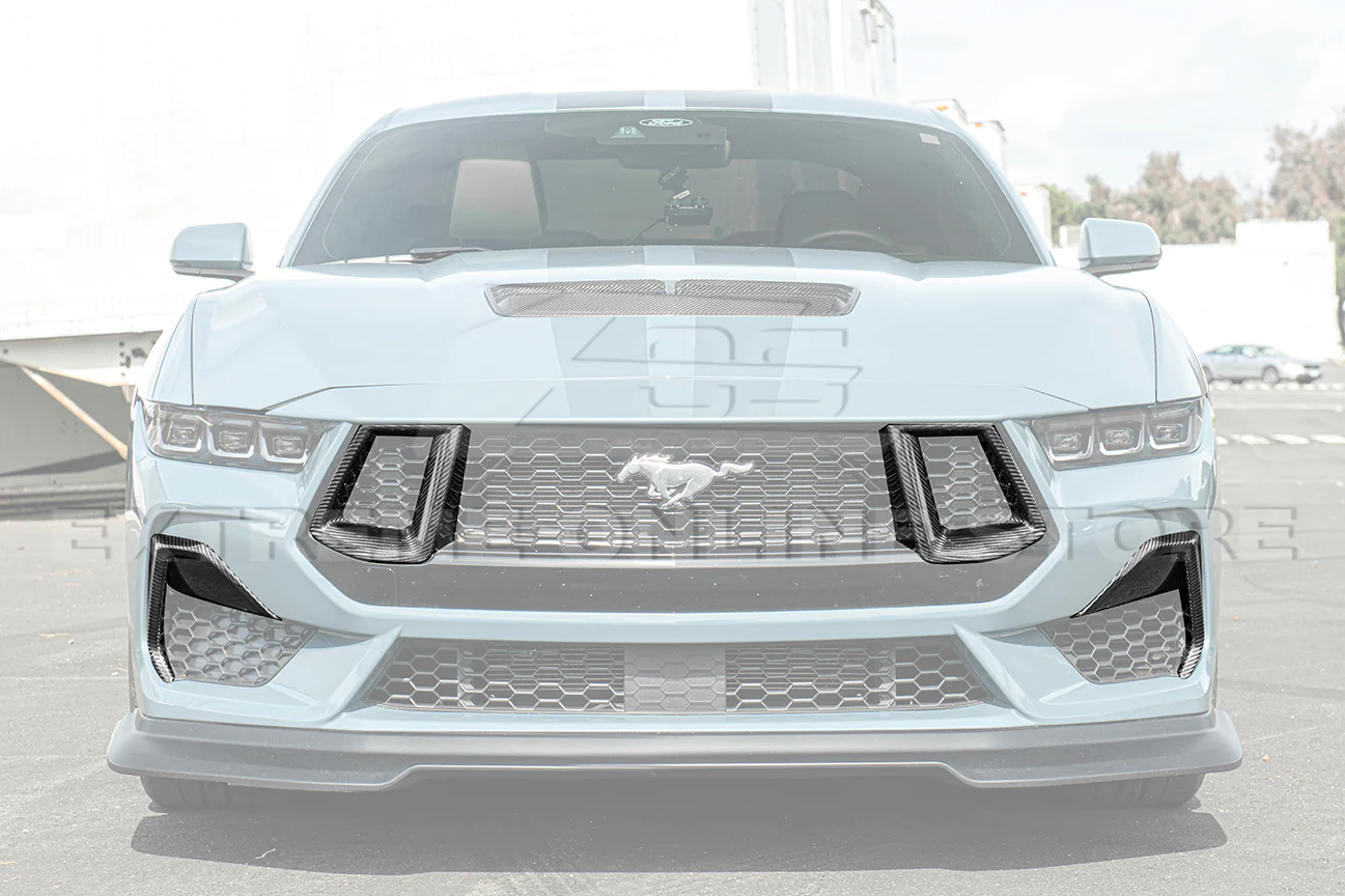 Second image of 2024+ Mustang S650 Front Upper & Lower Side Grille Inserts