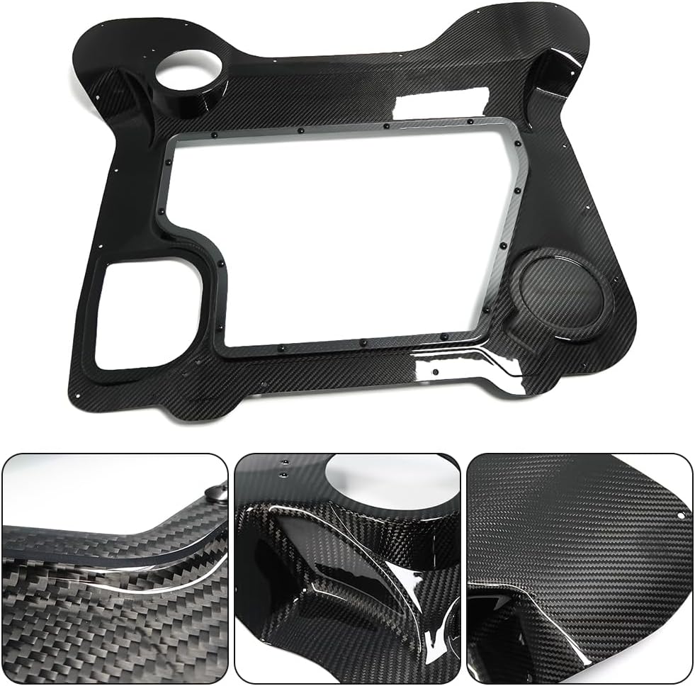 C8 Corvette HTC Convertible Clear Carbon Fiber Engine Bay Panel