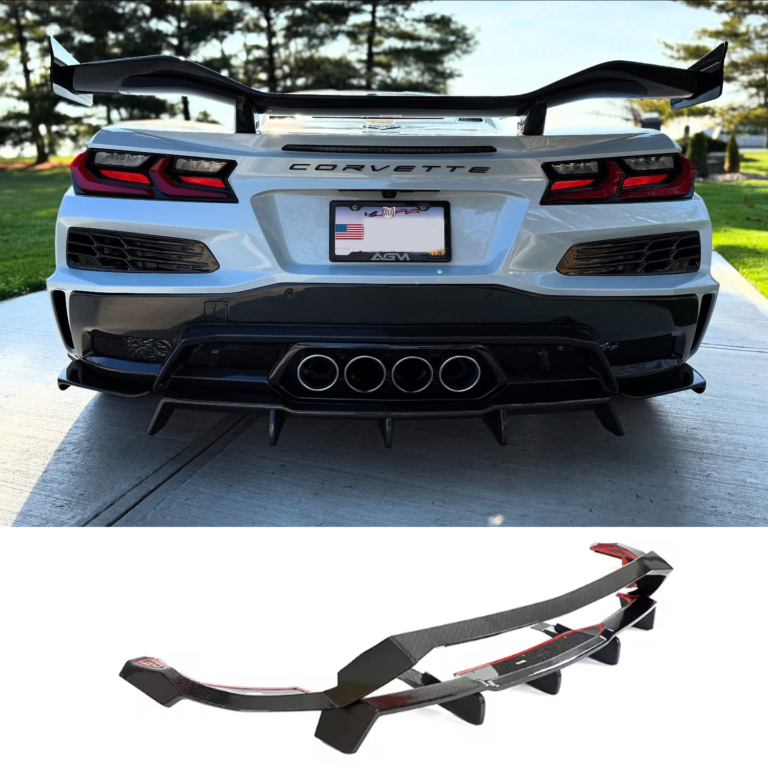 C8 Corvette Z06 Carbon Fiber Rear Diffuser Add On