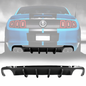 2013 - 14 Mustang Shelby V2 Style Rear Diffuser
