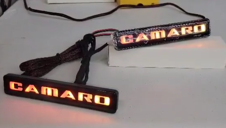 Second image of Camaro RGBW Flow LED MultiColor Grille Lamp Badge