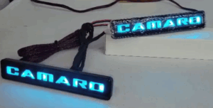 Camaro RGBW Flow LED MultiColor Grille Lamp Badge