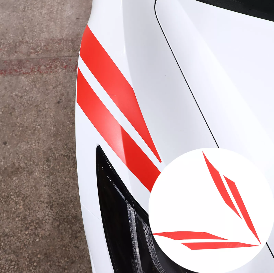 2020 - 24 C8 Corvette Fender Stripes Decal