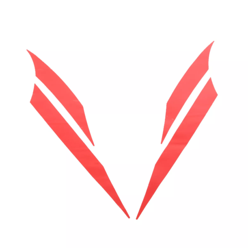 Second image of 2020 - 24 C8 Corvette Fender Stripes Decal