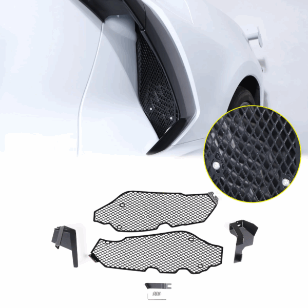 C8 Corvette Stingray Full Coverage Side Intake Mesh Grille Guards
