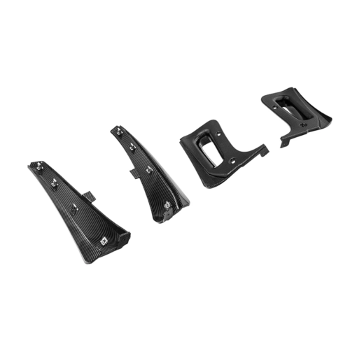 Second image of C8 Z06 XL Extended Front / Rear Rock Splash Guards