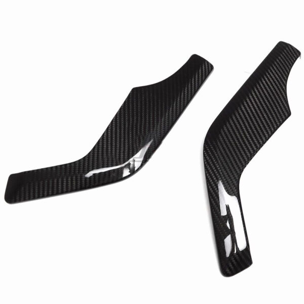 Second image of C8 Corvette Carbon Fiber Interior Side Dash Speaker Cover Trim | Stingray / Z06 / E-Ray