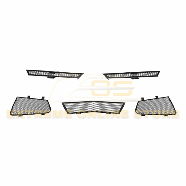 Second image of C8 Corvette Z06/E-Ray Front Radiator Mesh Grille Protective Insert Kit