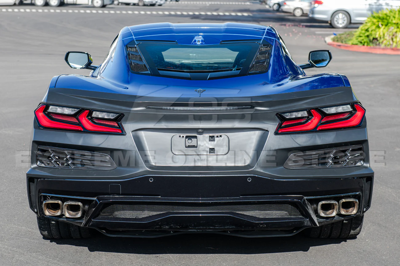 Second image of C8 Corvette Stingray Z06 Conversion Rear Bumper Kit