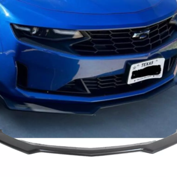 2016 - 24 Camaro 1LE Style Gloss Black Front Splitter Lip 3PC  | SS / LS / LT / RS 1LE