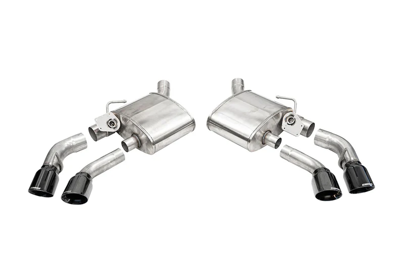 2016 - 24  Camaro Corsa Valved / Axle-Back 4.0" Pro-Series Quad Tips