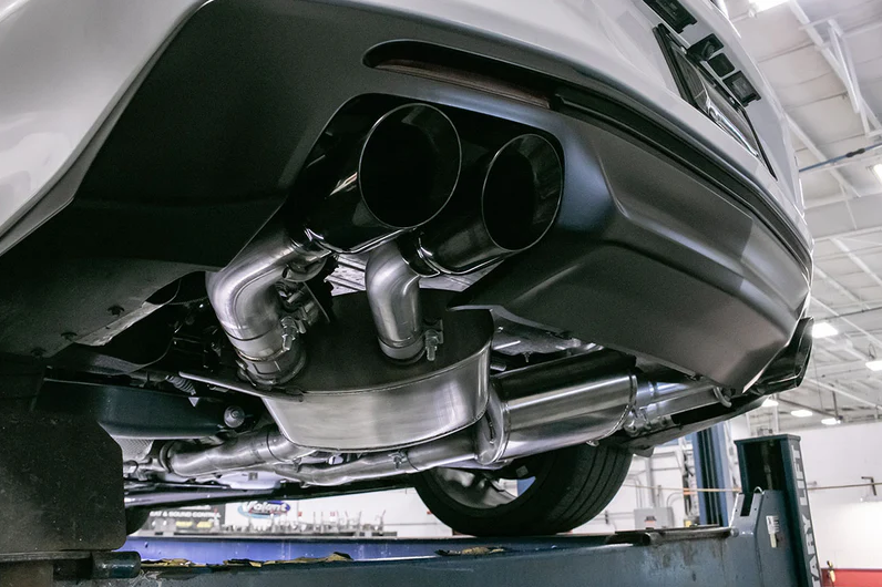 Second image of 2016 - 24  Camaro Corsa Valved / Axle-Back 4.0" Pro-Series Quad Tips