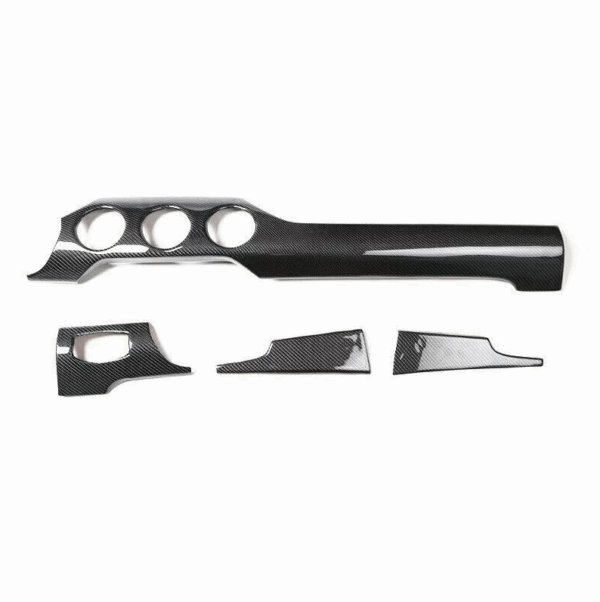 Second image of 2015 - 23 Mustang Carbon Fiber Dash Board Insert Overlays