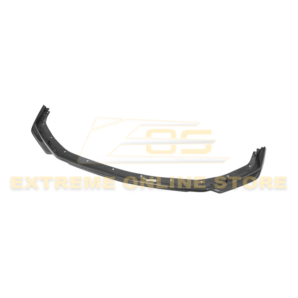 Second image of 2024+ Mustang 650 Carbon Fiber Front Splitter Lip