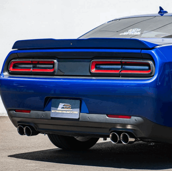 2015 - 23 Challenger Rear Tail Light Carbon Fiber Bezel Cover