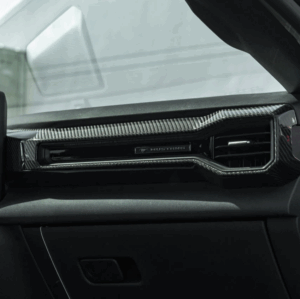 2024+ Mustang Carbon Fiber Passenger AC Outlet Cover
