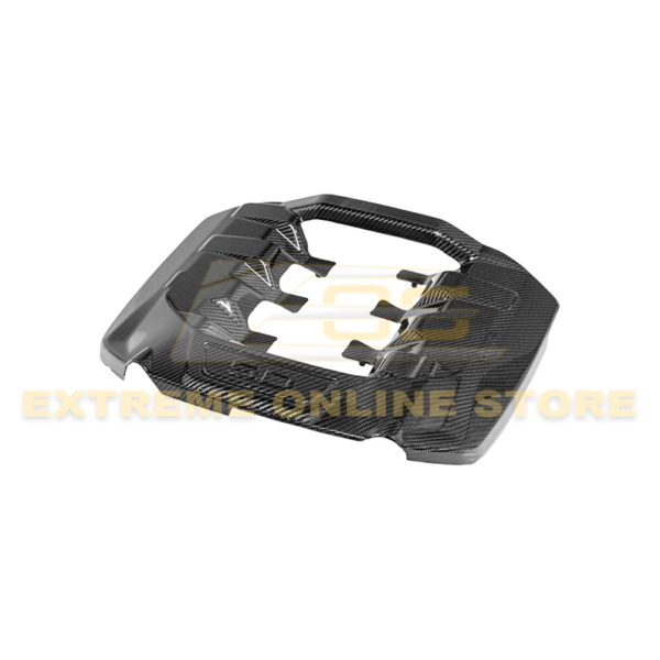 Second image of 2024+ Mustang GT Dark Horse Carbon Fiber 5.0L Engine Valve Cover