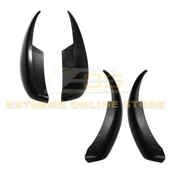 Second image of 2005 - 13 Base C6 Corvette Front & Rear Extended Splash Guards