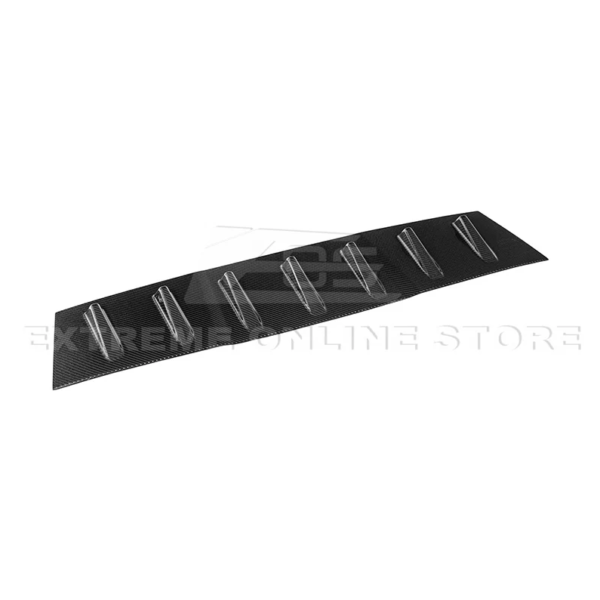 Second image of C8 Corvette Rear Wing Spoiler Vortex Generators