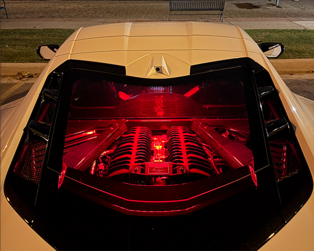Second image of C8 Corvette Wireless RGB LED Engine Bay Lighting Kit