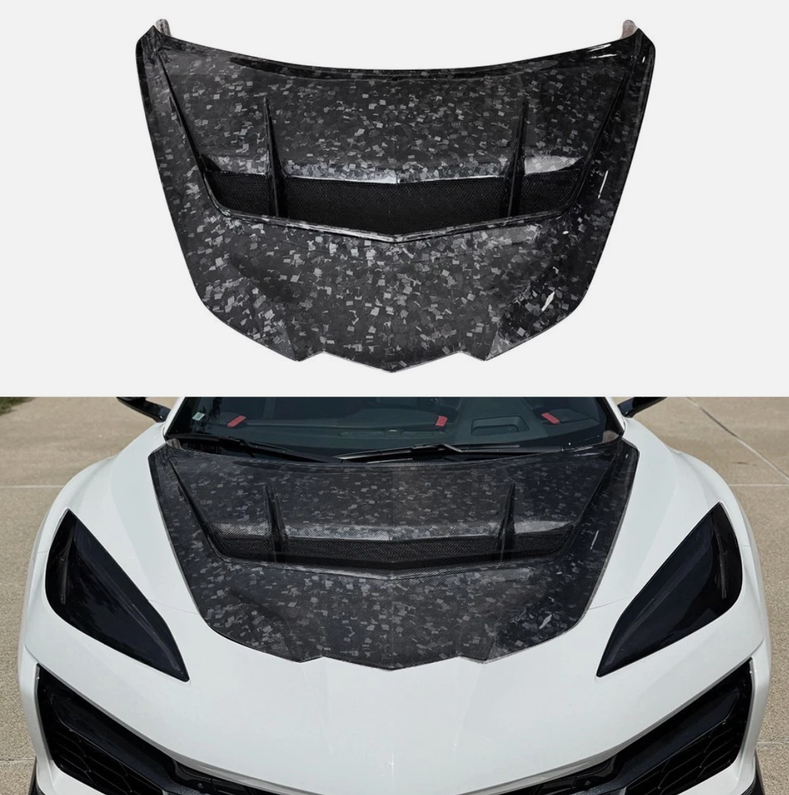 C8 Corvette ZR1 Style Hood