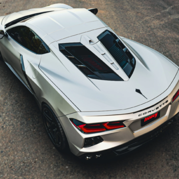 C8 Corvette ZR1 Style Rear Hatch Split Window Louver